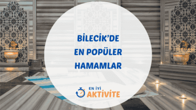 Bilecik Belediyesi Osmanlı Hamamı'nın kubbeli sıcaklık odasından bir görünüm
