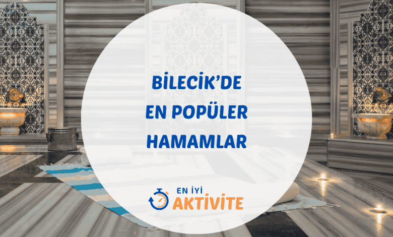 Bilecik Belediyesi Osmanlı Hamamı'nın kubbeli sıcaklık odasından bir görünüm