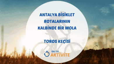 Antalya bisiklet rotaları mola yeri ve bisiklet dostu restoran Begonvil Plus